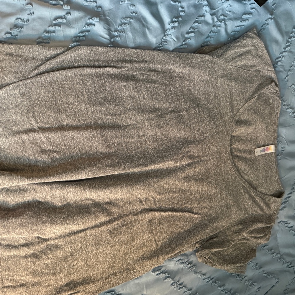 LuLaRoe Gray Short Sleeve Tee